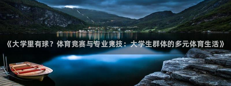 皇冠277体育：《大学里有球？体育竞赛与专业竞技：大学生群体的多元体育生活》